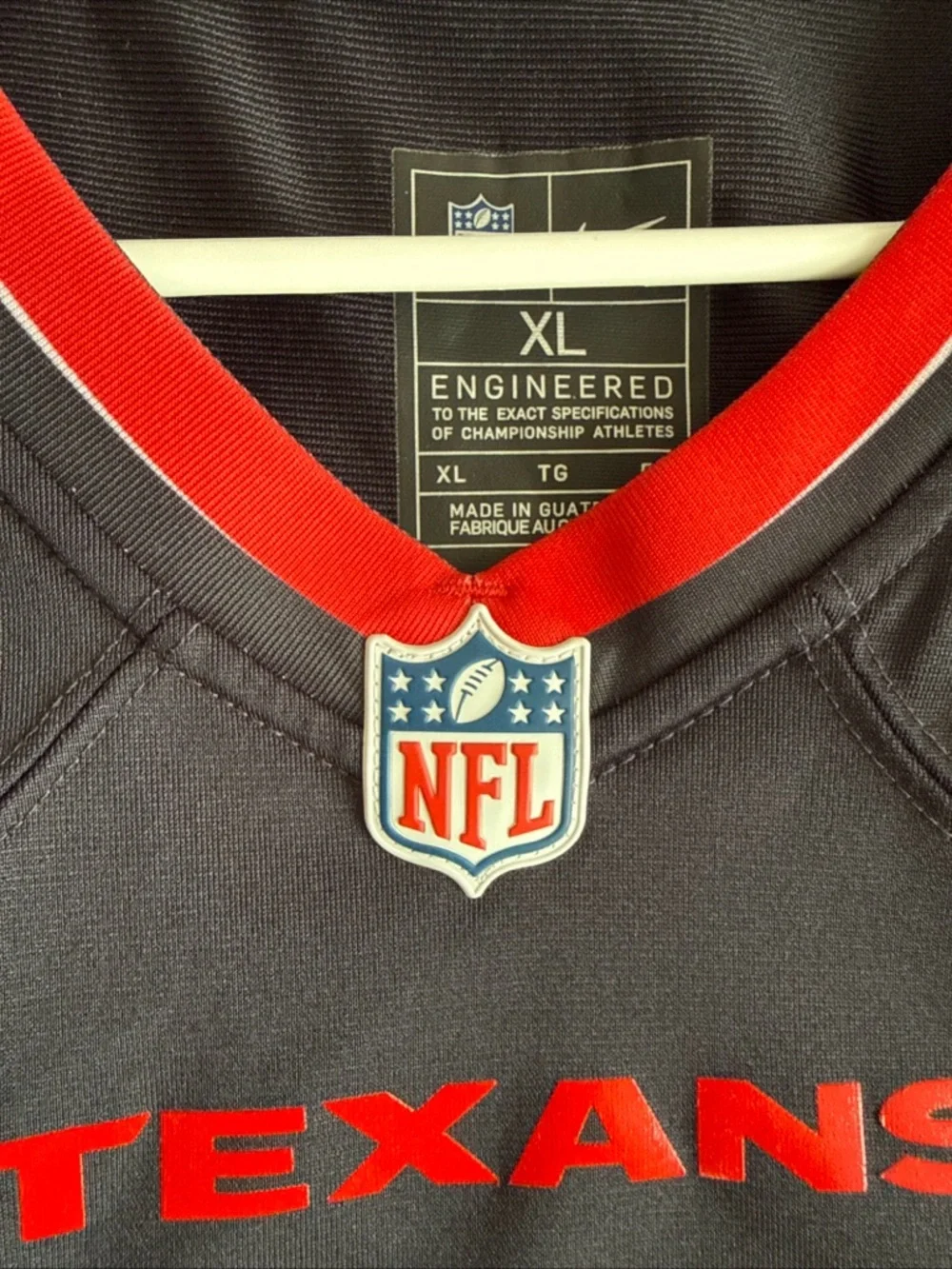 Men’s Nike CJ Stroud #7 Houston Texans NFL Football Game Home Jersey Sz XL RARE - Picture 5 of 6